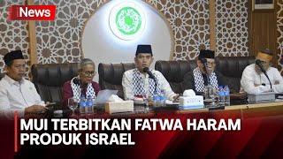 MUI: Fatwa Haram Produk Israel sebagai Bentuk Dukungan Palestina