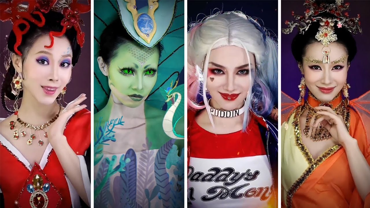 童年反派，有壹位是我童年最大的陰影沒有之壹#挑战100个反派角色（31-37）#是初九啊 #makeup #cosplay