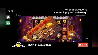 Lucky Nuggets Megaways + Bonus Game £50 Turns into £100 screenshot 2