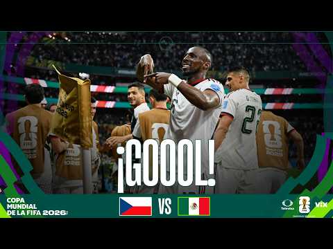 ¡GOOL DE QUIÑONES!  Chequia 0-2 México | Copa Mundial de la FIFA 2026 - Jornada 3 Grupo A | TUDN