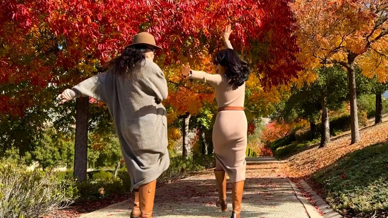 Fall colors in San Jose, California