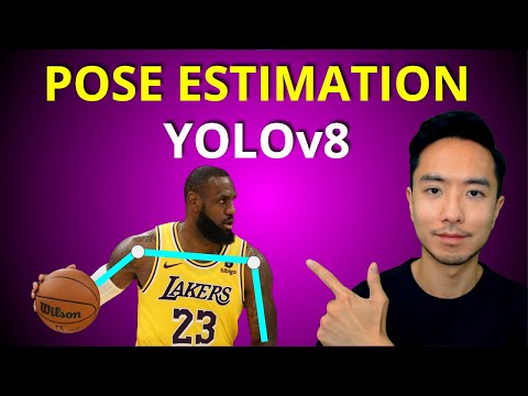 Human Pose Estimation Python using YOLOv8 (Revealing Lebron James 3 Pointer Secrets)
