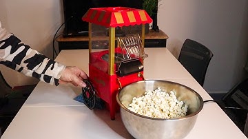 Popcorn Machine Review Video
