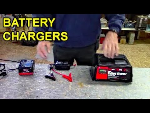 Battery Chargers – Recharge Slow at Low Amps, Fast at High