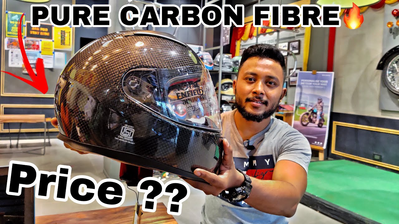 Royal Enfield Carbon Fibre Helmet 