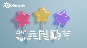【初心者向け】ちゅるちゅるキャンディーの作り方【blender4.3】