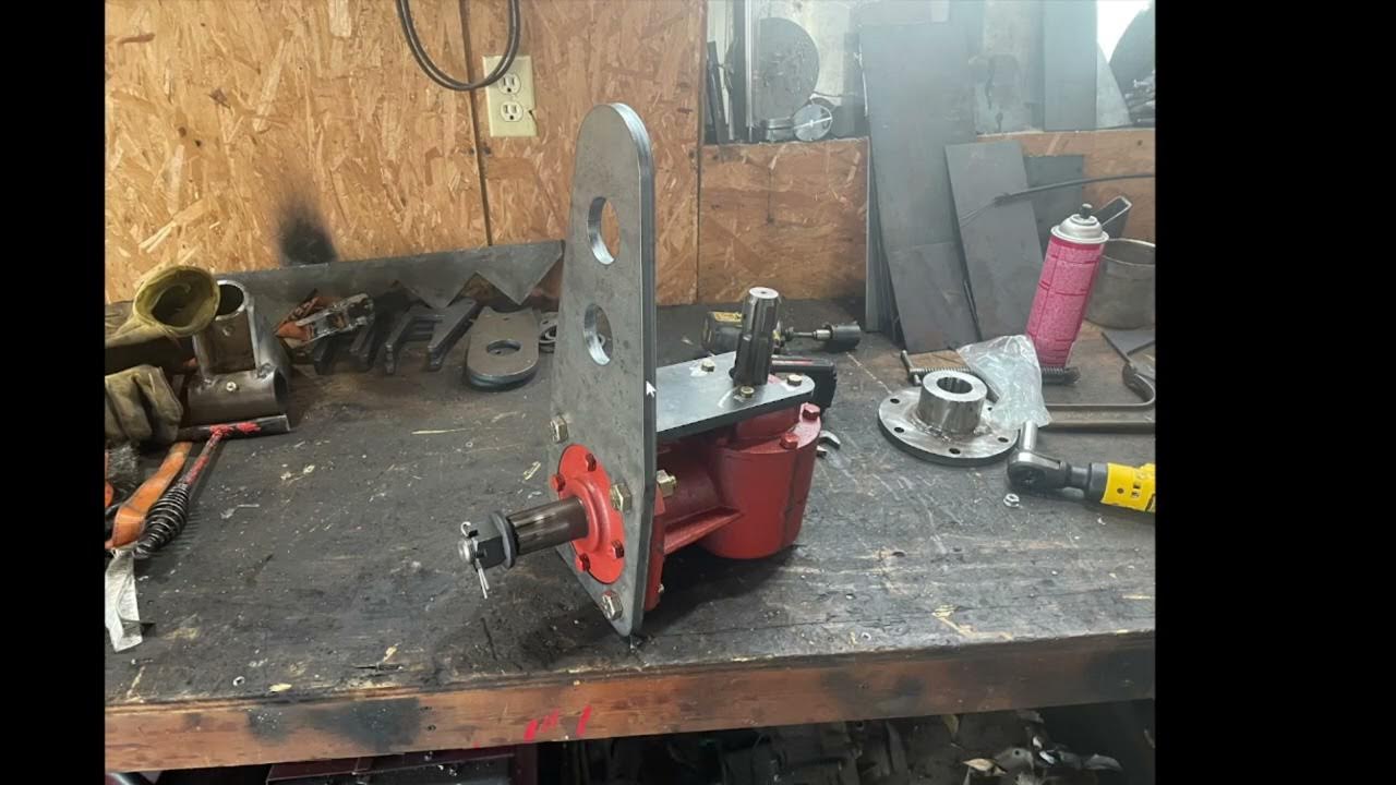 Homemade stump grinder 3 point hitch attachment youtube