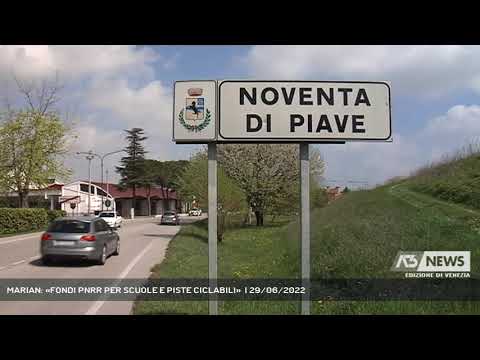 MARIAN: «FONDI PNRR PER SCUOLE E PISTE CICLABILI»  | 29/06/2022