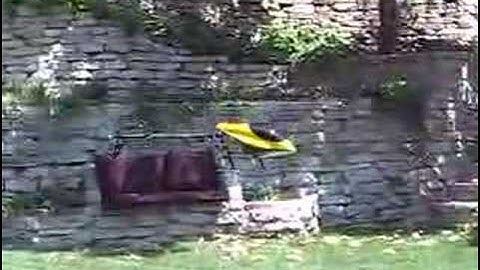 Trex 600 First hover