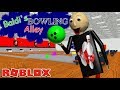 [EARLY ACCESS] LET'S GO BOWLING!! BALDI OWNS A BOWLING ALLEY!! | Roblox Baldi's Basics RP