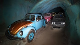 Incredible Collection Of Rare Cars Left To Rot In A Mine