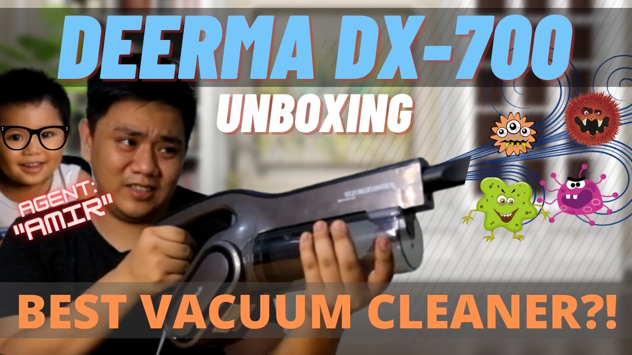 DEERMA DX 700 VACUUM CLEANER UNBOXING AND REVIEW DX 700 ASSEMBLY AND