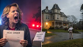 “I Bought a 100-Year-Old Mansion — Then the HOA Sent a Sheriff Saying ‘Pay or We’ll Destroy It!