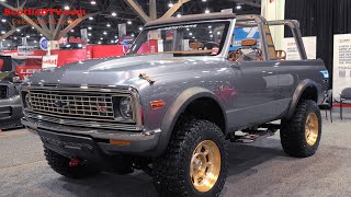 1972 Chevrolet K5 Blazer 'Bully' 1000HP 4X4 Off Road Monster Ringbrothers 2022 SEMA Show Las Vegas