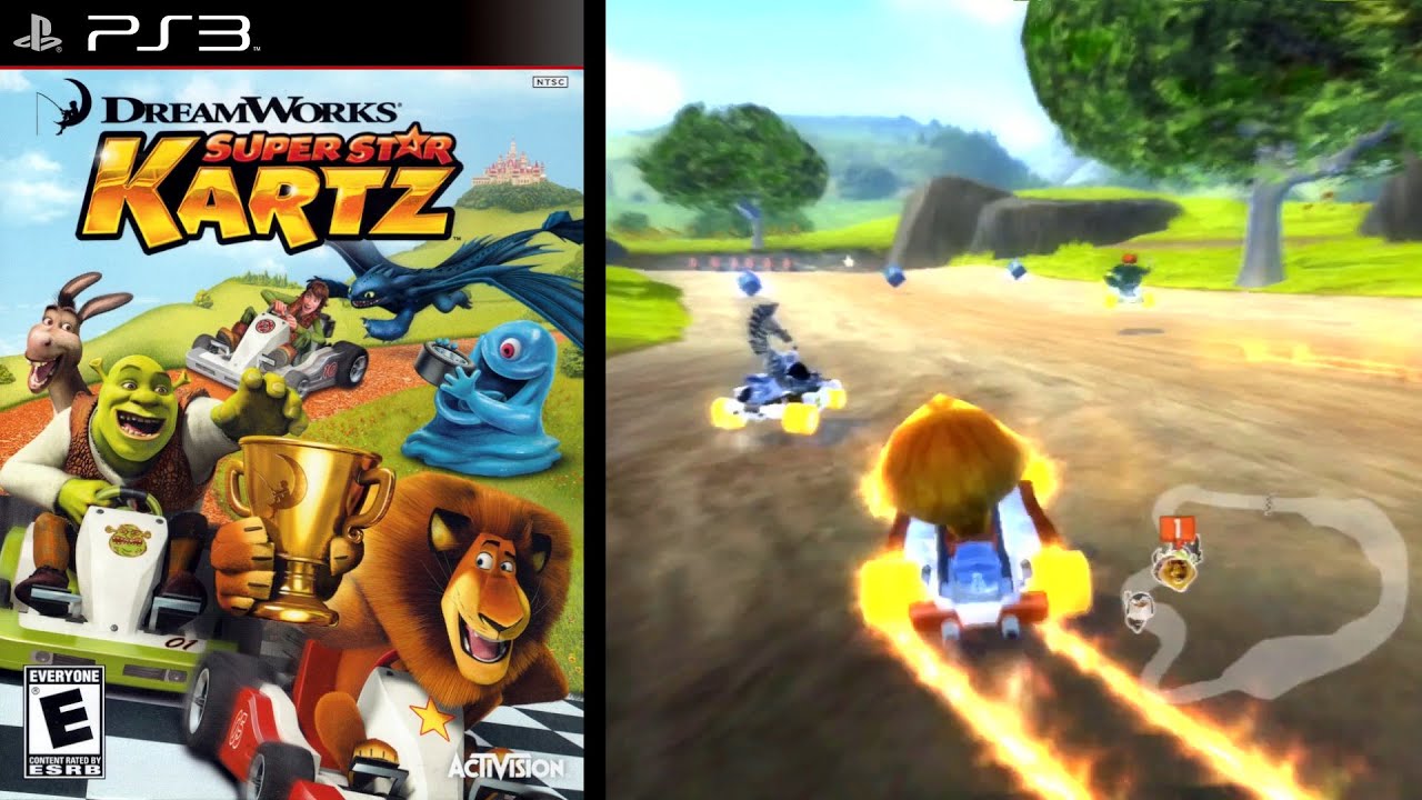 DreamWorks Reveals Animated Kart Racer & Trolls Video Games