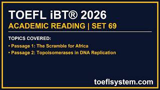 Toefl Ibt Reading Practice 69 🧠📚