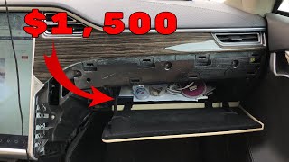 How To Fix A Broken Tesla Glove Box