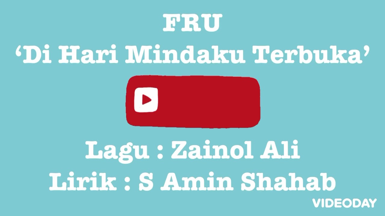 Di Hari Mindaku Terbuka - FRU