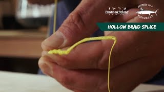 Tony Ortons Journey Of A Fisherman Ep 12 - Hollow Braid Splice