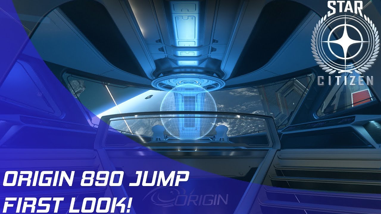 Star Citizen Origin 890 Jump Ship Tour YouTube
