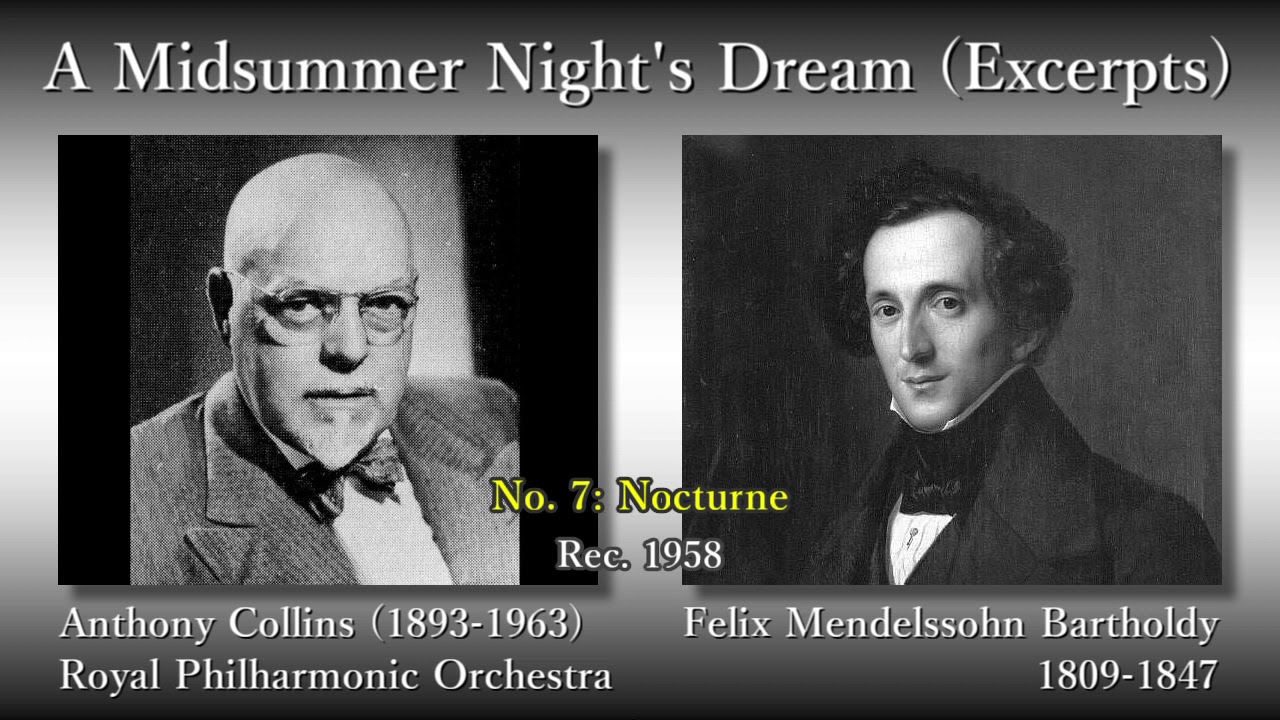 Mendelssohn: A Midsummer Night's Dream (Excerpts), Collins & RPO