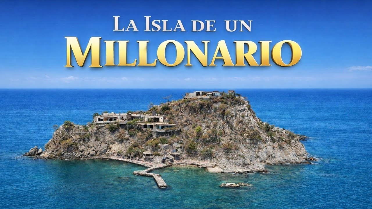 LA LUJOSA ISLA ABANDONADA EN EL CARIBE