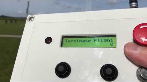 Drone Failsafe System: First test of flight termination and parachute recovery.