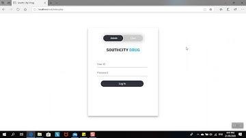 Pharmacy Management System using PHP and MySQLi