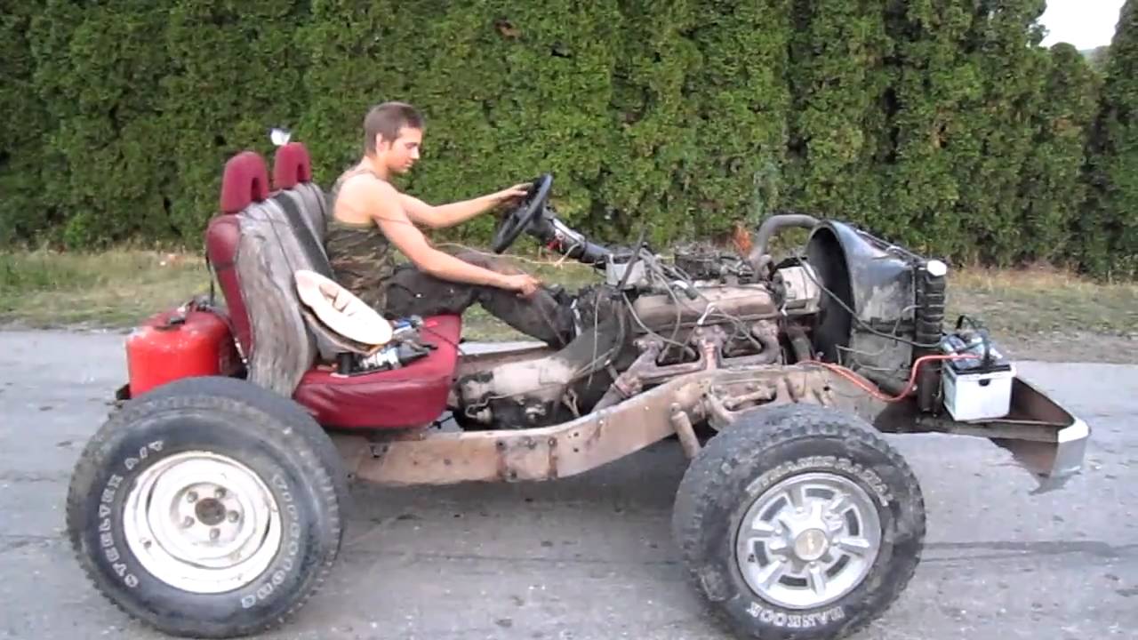 homemade 4x4 go kart