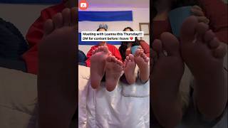 Ileene X Leannaa Latina Soles On Bed 2 Shorts