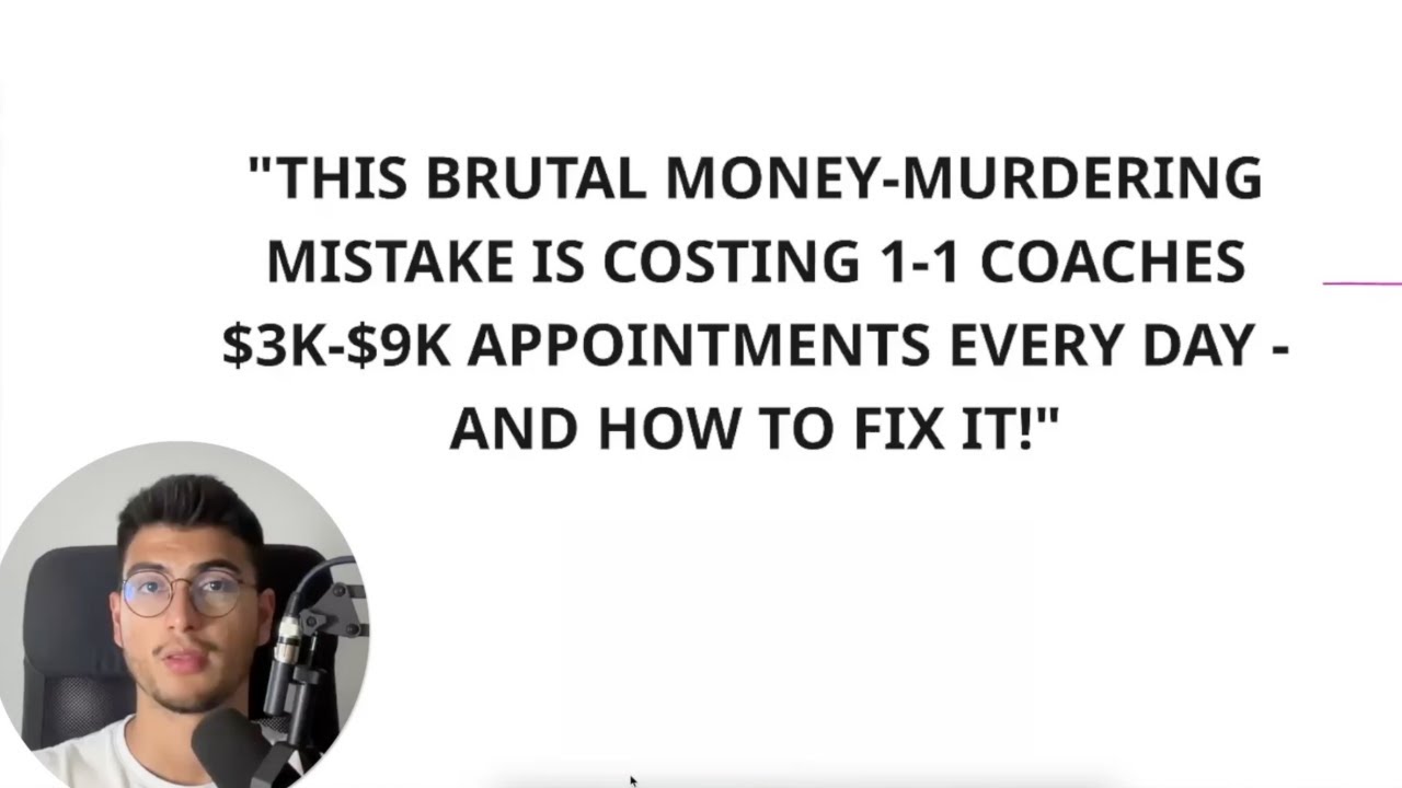 This TERRIBLE Mistake Is Costing Coaches 2K Clients Every Day (Simple