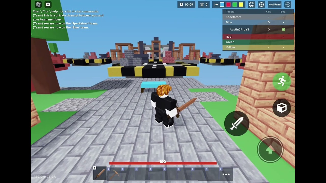 How to get invisible legs in roblox bedwars YouTube