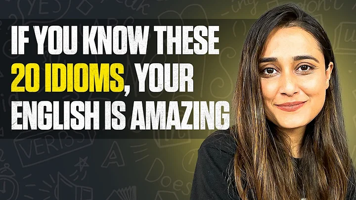 Sound Like a NATIVE Speaker with these 20 Essential Idioms
