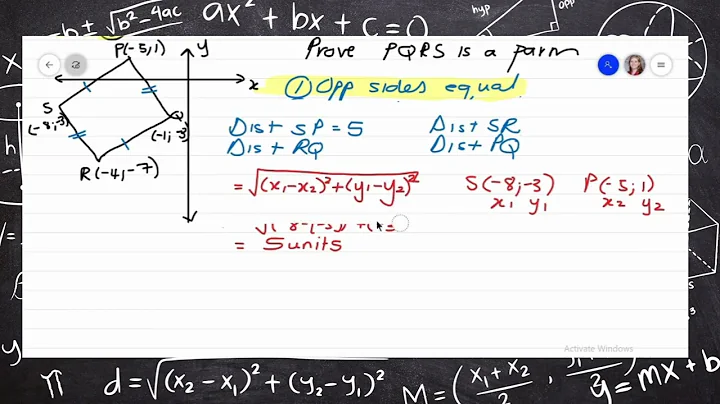 Grade 10 Analytical Geometry Distance Formula Video 1 2