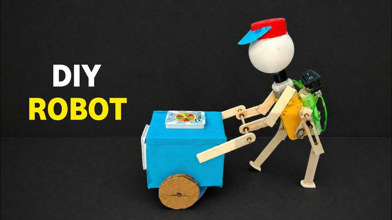 How to make robot at home easy | make robot at home - YouTube