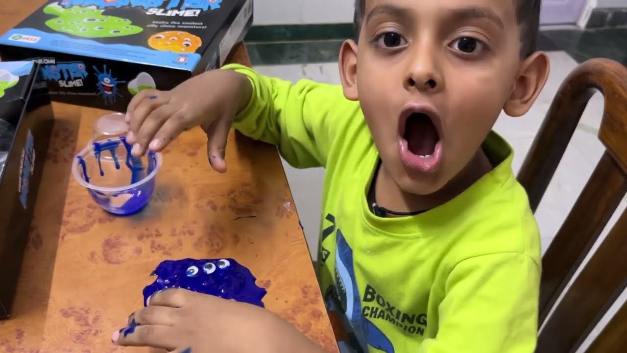 How to make MONSTER SLIME! YouTube