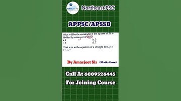 APSSB Previous Year Questions I Elementary Maths I by Amarjeet Sir #shorts #apssb