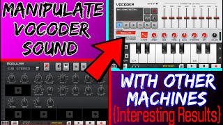 How to use VOCODER to talk through other machines (CAUSTIC 3) screenshot 4