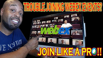 Having Trouble Joining WebEx Events?, Watch this Video!