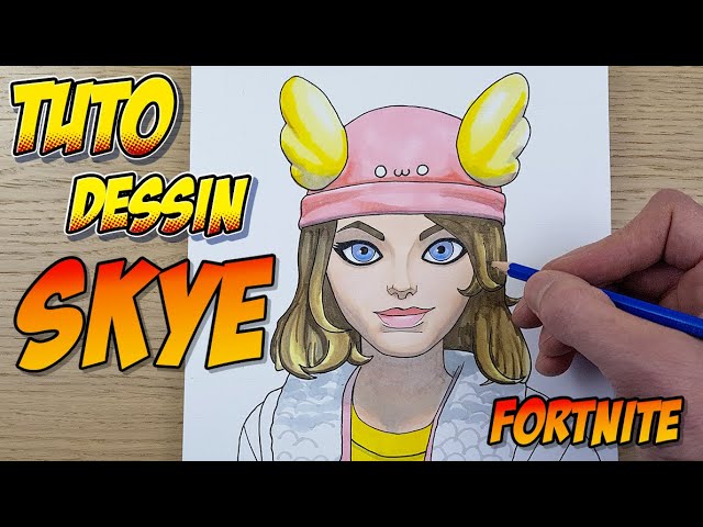 Comment Dessiner Le Skin Fortnite Skye Tutoriel Etape Par Etape Youtube
