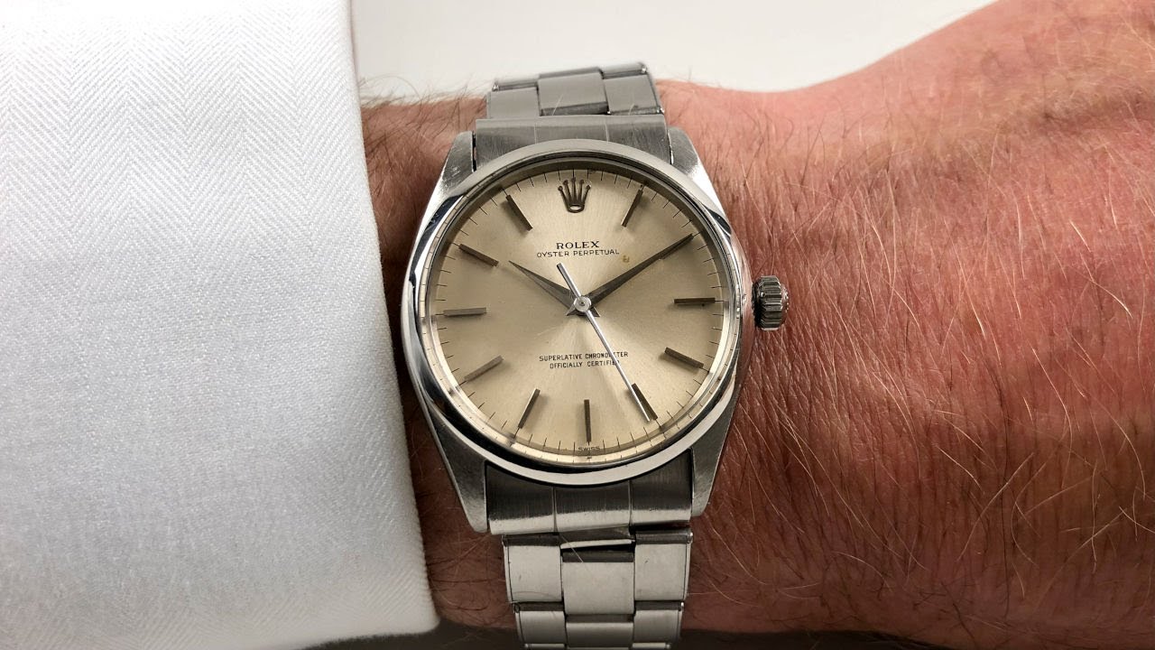 Rolex Oyster Perpetual Ref.1002 'Full Set' dated 1963