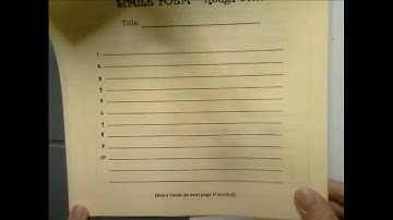 Poetry Packet #3: Simile Poem Video