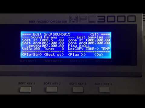 MPC 3000 Vailixi Chopping Tutorial