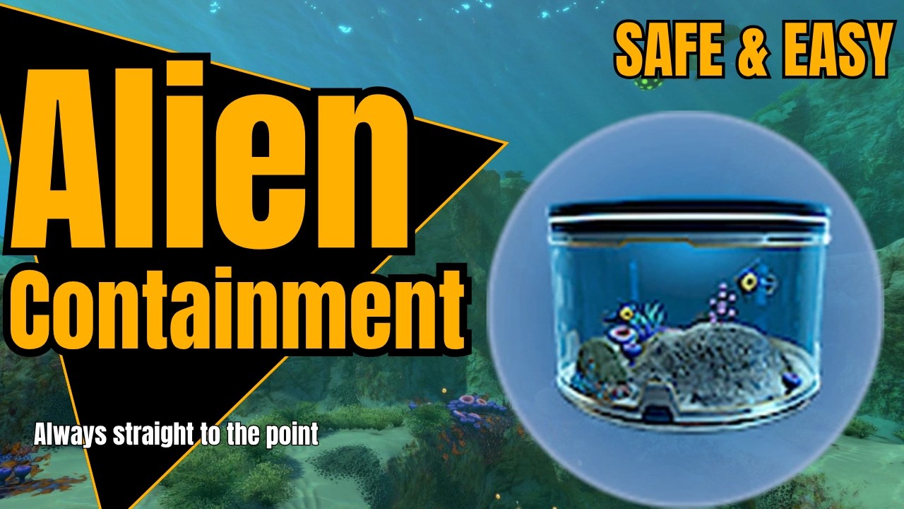 How to get the Alien Containment in Subnautica - YouTube
