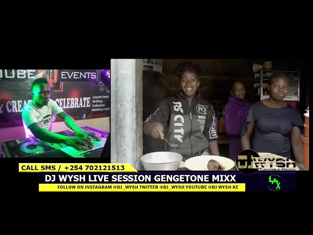 GENGETONE MIXX [GOSPEL] DJ WYSH - LIVE SESSION class=