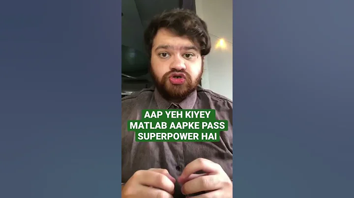 This Video Will Give You Superpower | यह वीडियो देगा आपको सुपरपावर #shorts - DayDayNews