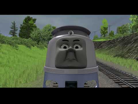 Trainz Remake - TLETC 1991 Clip: Farnsworth's Emergency Stop
