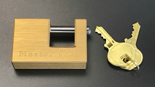 [410] Master Lock 605DAT Trailer Coupler Lock Picked and Bypassed