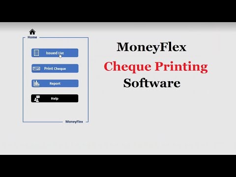 Cheque Printing Software