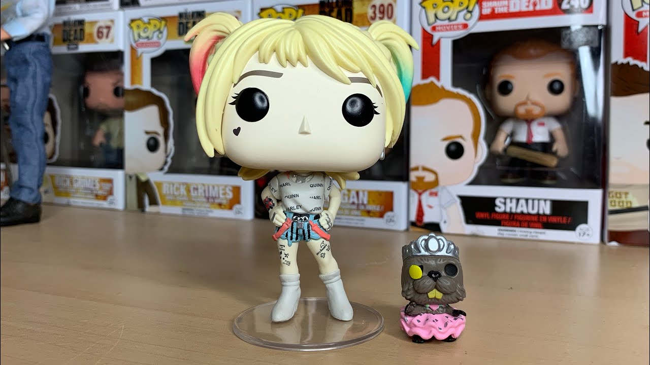 Funko Pop! Birds of Prey - Harley Quinn and Beaver Unboxing - YouTube
